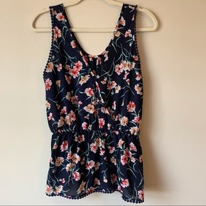Floral Tank Top